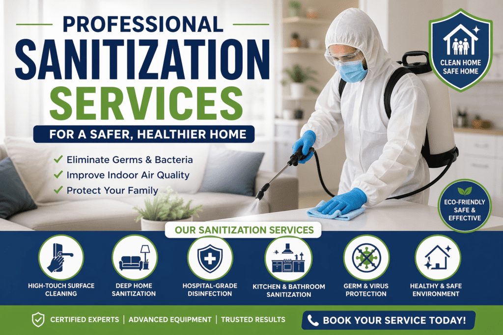 Home Sanitization Services in Blacktown & Parramatta