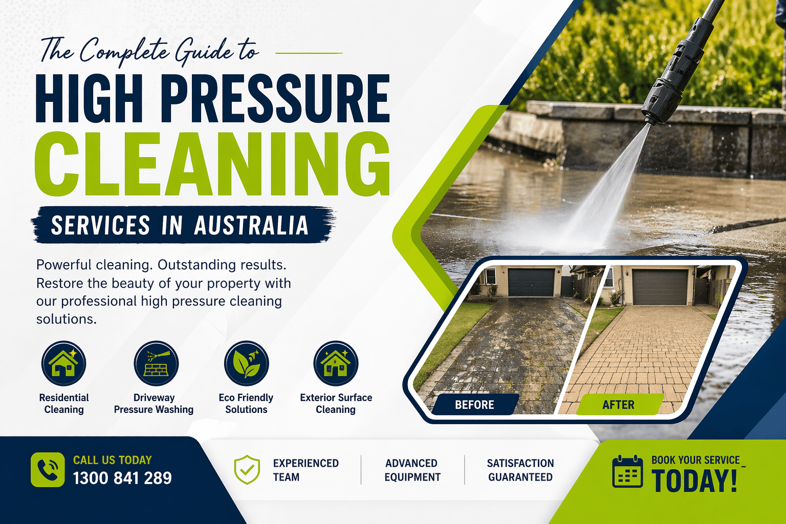 The Complete Guide to High Pressure Cleaning Services in Australia