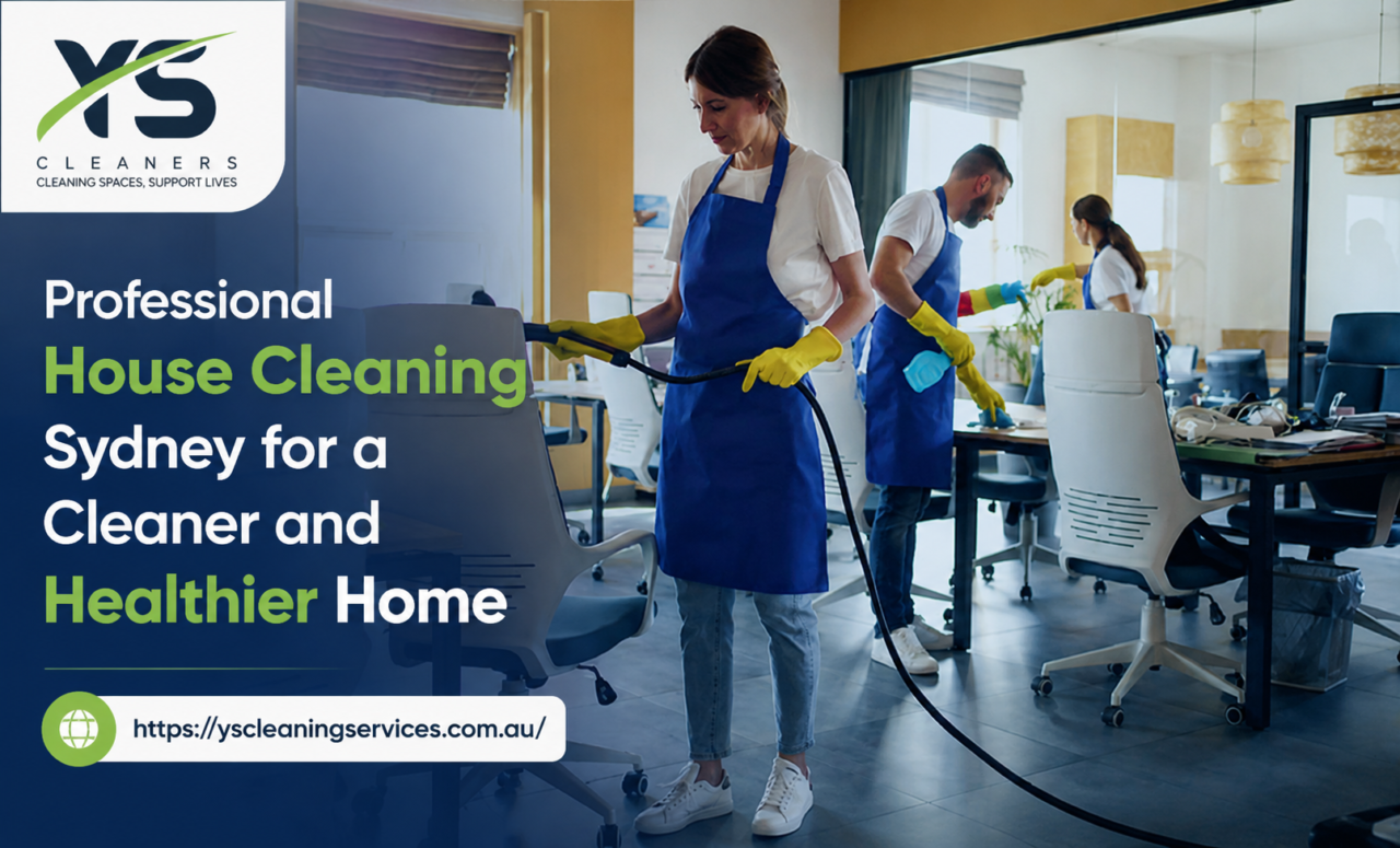 Professional House Cleaning Sydney for a Cleaner and Healthier Home
